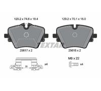 TEXTAR 2561703 Plaquettes de frein