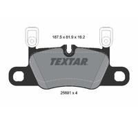 TEXTAR 2569103 Plaquettes de frein