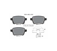 Textar Plaquettes de frein 2597301