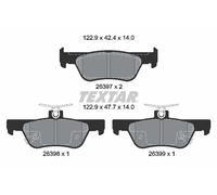 TEXTAR 2639701 Kit de plaquettes de frein, frein à disque pour HONDA