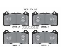 TEXTAR 2660501 Kit de plaquettes de frein, frein à disque pour FORD,FORD (CHANGA