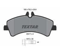 TEXTAR 2921702 Kit de plaquettes de frein, frein à disque pour MERCEDES-BENZ,VW