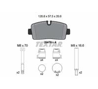 TEXTAR 2947801 Kit de plaquettes de frein, frein à disque pour IVECO