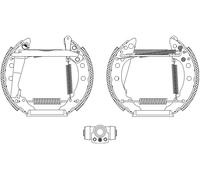TEXTAR 84018202 Jeu de mâchoires de frein pour AUDI,SEAT,VW