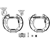TEXTAR 84048002 Jeu de mâchoires de frein pour RENAULT
