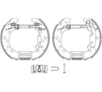 TEXTAR 84065300 Jeu de mâchoires de frein pour OPEL,VAUXHALL