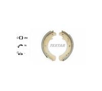 TEXTAR 91055700 Jeu de mâchoires de frein arrière pour Land Rover Defender Disco