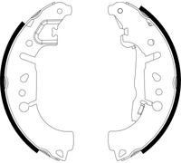 TEXTAR 91081500 Jeu de mâchoires de frein pour DODGE,FIAT