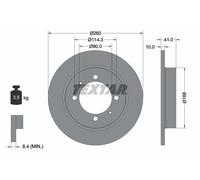 TEXTAR 92083000 Disque de frein