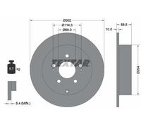 TEXTAR 92148403 Disque de frein pour MITSUBISHI