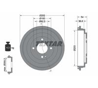 TEXTAR 94046700 Tambour de frein pour DODGE,HYUNDAI,HYUNDAI (BEIJING),KIA