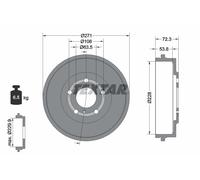 TEXTAR 94049900 Tambour de frein