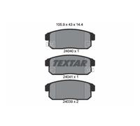 TEXTAR de Frein Arrière pour Suzuki Événement Nissan Primera Maxima / Qx V