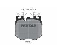 TEXTAR de Plaquettes Avant pour BMW 7er 6 Gran Turismo Rolls-Royce Fantôme II