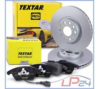 TEXTAR DISQUES DE FREIN Ø312 + PLAQUETTES AVANT POUR AUDI A3 8P SEAT LEON 1P VW