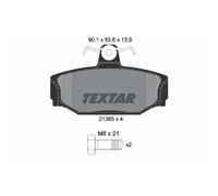 TEXTAR Jeu De Plaquettes De Frein Arrière Pour Volvo 940 II Kombi V70 I