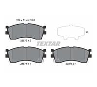 TEXTAR Jeu De Plaquettes De Frein Avant Pour KIA Rio Kombi Shuma II