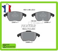 Textar Kit de plaquettes de frein, frein à disque 3C0 698 151 D AUDI A1 8X1 8XK