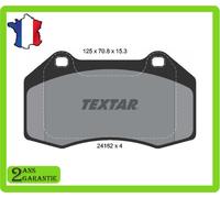 Textar Kit de plaquettes de frein, frein à disque 8489D1651 RENAULT CLIO III BR0