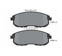 TEXTAR Plaquette de Freins Bremsbelegsatz Avant pour Nissan Juke Pulsar Hayon