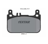 TEXTAR Plaquette de Freins Bremsbelegsatz Devant pour Mercedes-Benz