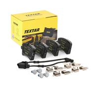 TEXTAR Plaquettes de frein Arrière pour AUDI A6 Avant (4G5, 4GD, C7) Plaquettes