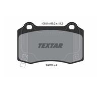 TEXTAR Plaquettes De Frein Arrière Pour Chrysler 300 C Touring Chevrolet Camaro