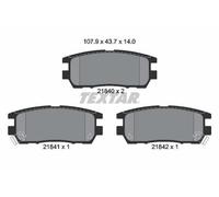 Plaquettes de frein 2184002 TEXTAR pour MITSUBISHI L400 Autobus/Autocar