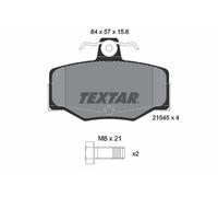 TEXTAR Plaquettes de frein Arrière pour NISSAN ALMERA II Hatchback (N16) 2154501