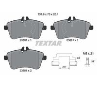 TEXTAR Plaquettes de frein Avant convient pour MERCEDES-BENZ Classe B (W245)