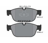 TEXTAR Plaquettes de frein Avant convient pour PEUGEOT 308 I 3/5 portes (4A, 4C)