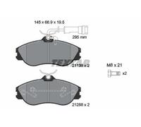 TEXTAR Plaquettes de frein Avant pour AUDI 80 B4 Berline (8C2) 80 B4 Avant (8C5)