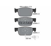 TEXTAR Plaquettes de frein Avant pour AUDI A4 B9 Avant (8W5, 8WD) A5 Coupe (F53)