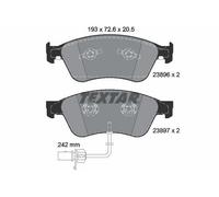 TEXTAR Plaquettes de frein Avant pour AUDI A6 C6 Berline (4F2) A8 D3 (4E2, 4E8)