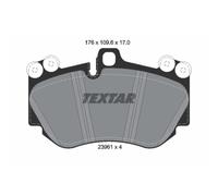 TEXTAR Plaquettes De Frein Avant Pour Audi R8 Spyder Porsche Cayenne Huracán