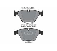 TEXTAR Plaquettes de frein Avant pour BMW 3 Berline (E90) 3 Touring (E91)