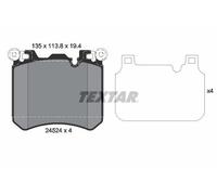 TEXTAR Plaquettes de frein Avant pour BMW X5 (E70) X6 (E71, E72) Plaquettes de