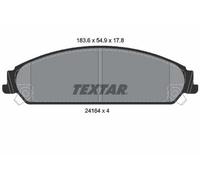 TEXTAR Plaquettes de frein Avant pour CHRYSLER 300 C Touring (LX, LE) Plaquettes
