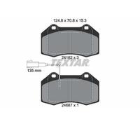 TEXTAR Plaquettes de frein Avant pour FIAT Grande Punto 3/5 portes (199) 2416202