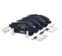 Jeu de plaquettes de frein TEXTAR 2428302, avant