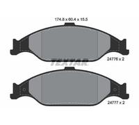 TEXTAR Plaquettes de frein Avant pour FORD USA MUSTANG Convertible (C) 2477601
