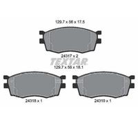 TEXTAR Plaquettes de frein Avant pour HYUNDAI ACCENT IV A trois volumes (RB)