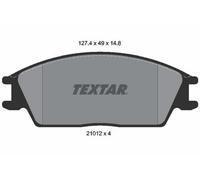 TEXTAR Plaquettes de frein Avant pour HYUNDAI GETZ (TB) Plaquettes de freins