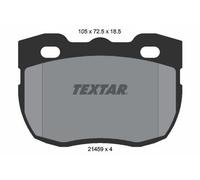 TEXTAR Plaquettes de frein Avant pour LAND ROVER Defender SUV (L316) 90 (LDV)