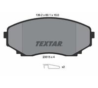 TEXTAR Plaquettes de frein Avant pour MAZDA MPV I (LV) E-SERIE Monospace (SG)