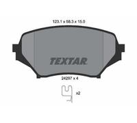 TEXTAR Plaquettes de frein Avant pour MAZDA MX-5 III (NC) Plaquettes de freins