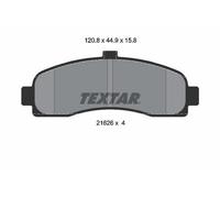TEXTAR Plaquettes de frein Avant pour NISSAN MICRA II (K11) Plaquettes de freins