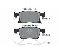 TEXTAR Plaquettes de frein Avant pour OPEL Astra K Sports Tourer (B16) 2234501