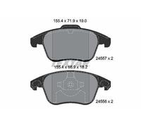 TEXTAR Plaquettes de frein Avant pour OPEL Corsa F MOKKA pour CITROËN C4 II (B7)