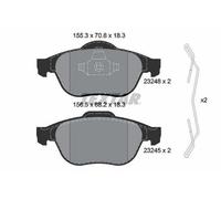 TEXTAR Plaquettes de frein Avant pour RENAULT Espace IV (JK, JK0/1) Plaquettes